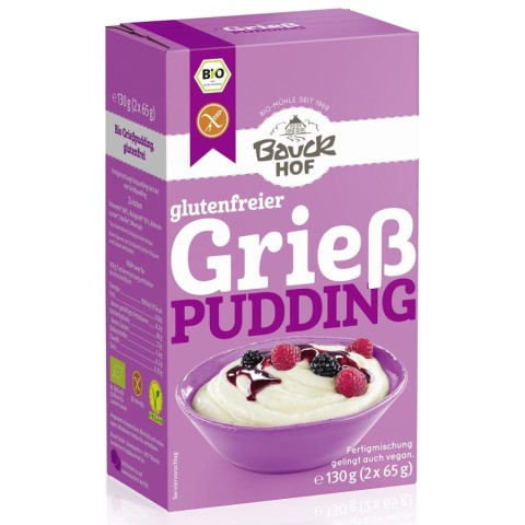 Budinca bio, Budinca de gris fara gluten - 130 g, biomag.ro
