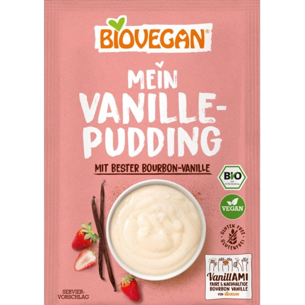 Budinca de vanilie, bio, 36g