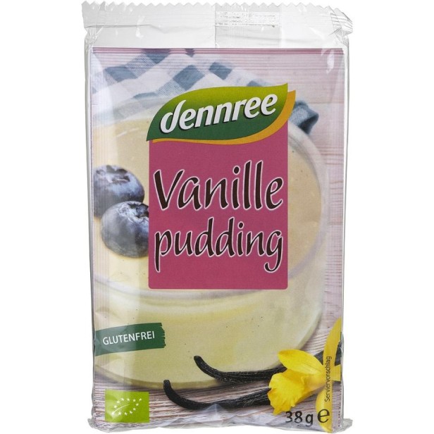 Budinca bio de vanilie fara gluten - 114 g