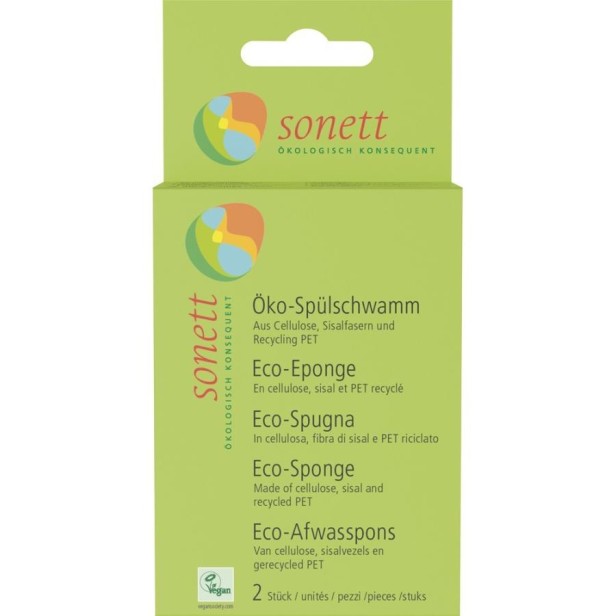 Bureti ecologici pentru spalat vase - 2 buc