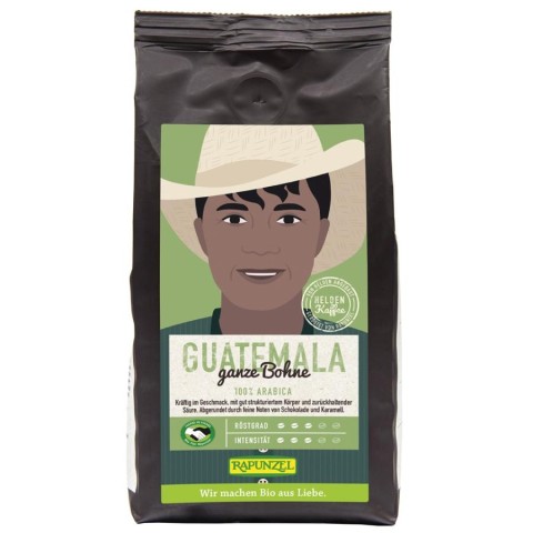 Cafea bio, Cafea arabica boabe guatemala - 250 g, biomag.ro