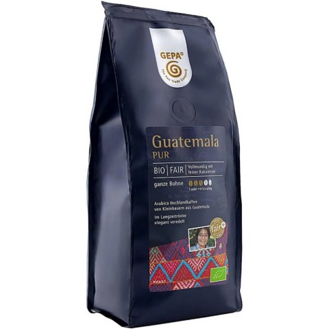 Cafea BIO si inlocuitori, Cafea bio boabe guatemala pur, 250g, biomag.ro
