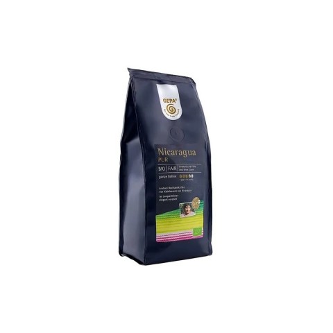 Cafea BIO si inlocuitori, Cafea bio boabe nicaragua pur, 250g, biomag.ro