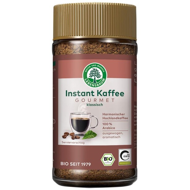 Cafea bio gourmet instant - 100 g