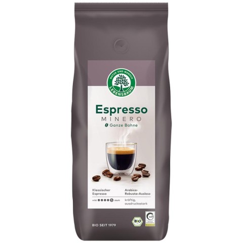 Lebensbaum, Cafea bio minero espresso boabe - 1 kg, biomag.ro