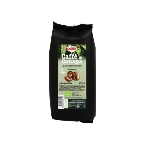 Cafea BIO si inlocuitori, Cafea si canepa bio 250g salomoni cafe, biomag.ro