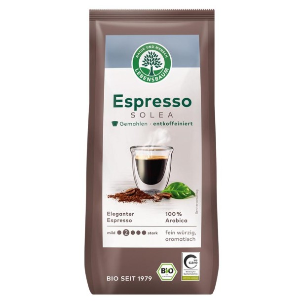 Cafea solea espresso macinata decofeinizata - 250 g