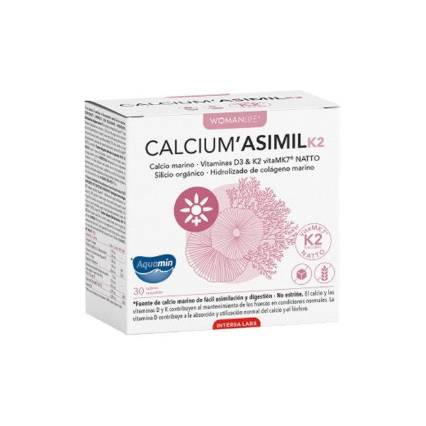Calcium asimil k2, 30 pliculete 100g dieteticos