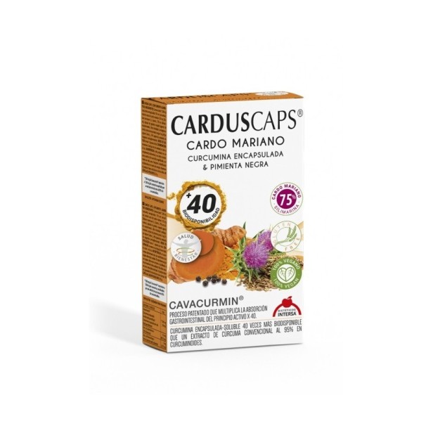 Capsule cu armurariu, curcuma si piper negru, 60 capsule carduscaps