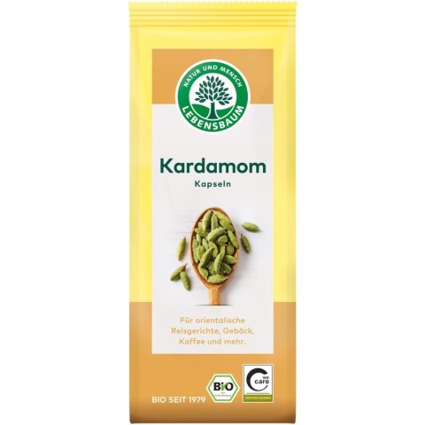 Lebensbaum, Cardamom bio intreg - 30 g, biomag.ro