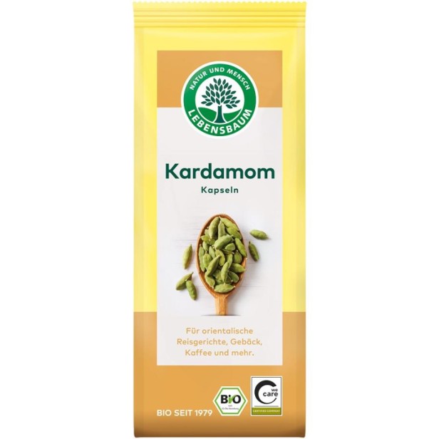 Cardamom bio intreg - 30 g