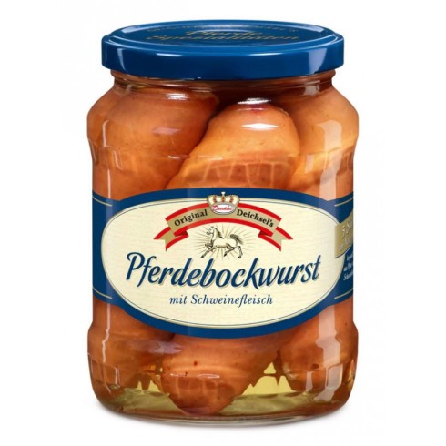 Carnati din carne de cal si carne de porc, 650g deichsel