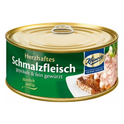 Produse din carne, Carne grasa de porc condimentata fin, 300g keunecke, biomag.ro