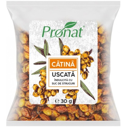 Catina uscata, indulcita cu suc de struguri, 30g