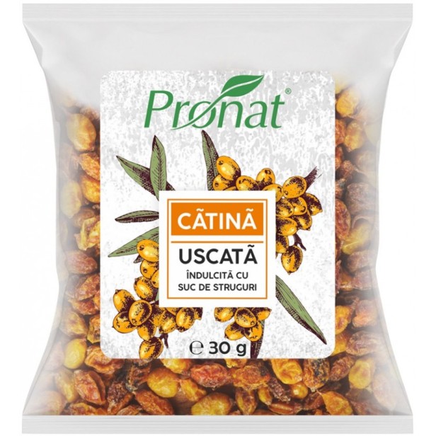 Catina uscata, indulcita cu suc de struguri, 30g