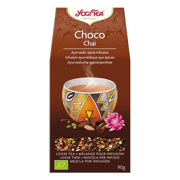 Ceai bio choco vrac 90g yogi