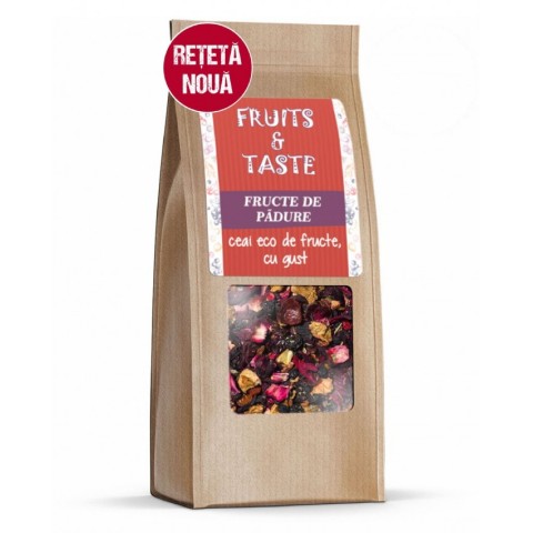 Ceaiuri naturale, Ceai bio de fructe de padure 80g, biomag.ro