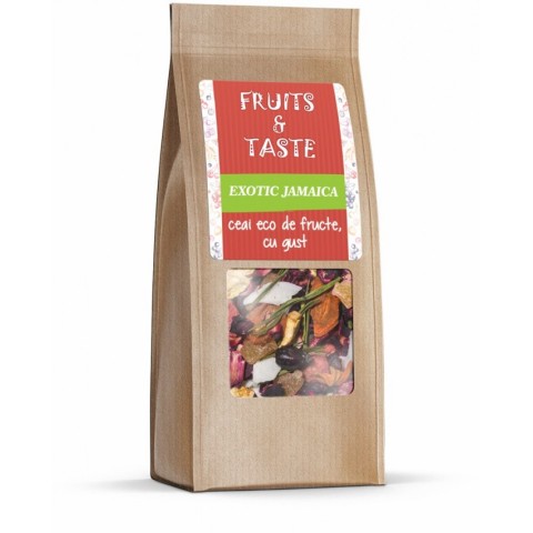 Ceaiuri naturale, Ceai bio de fructe jamaica exotic 80g, biomag.ro