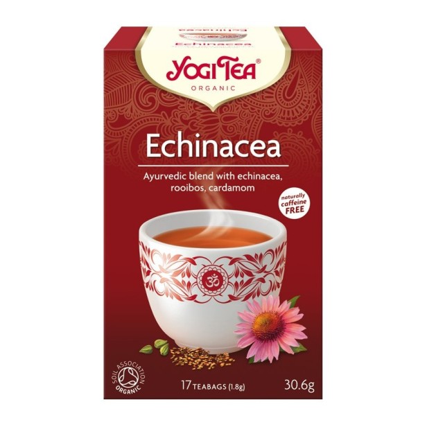 Ceai bio echinaceea, 17 pliculete 30.6g yogi
