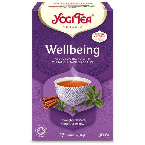 Ceai bio mereu tanar, 17 pliculete x 1.8g, (30.6g) yogi