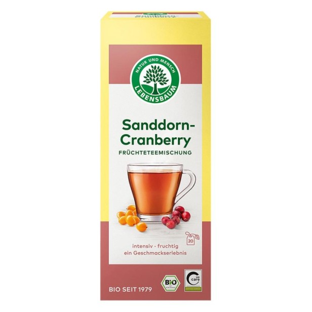 Ceai de catina si merisor bio - 50 g