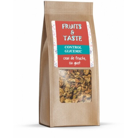 Ceaiuri naturale, Ceai de fructe control glicemic 100g, biomag.ro