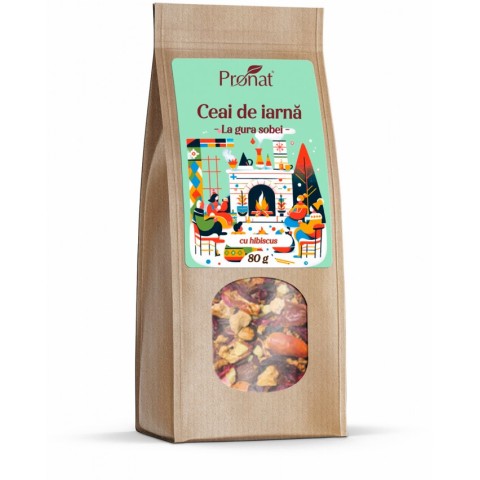 Ceaiuri naturale, Ceai de iarna, la gura sobei, 80g, biomag.ro