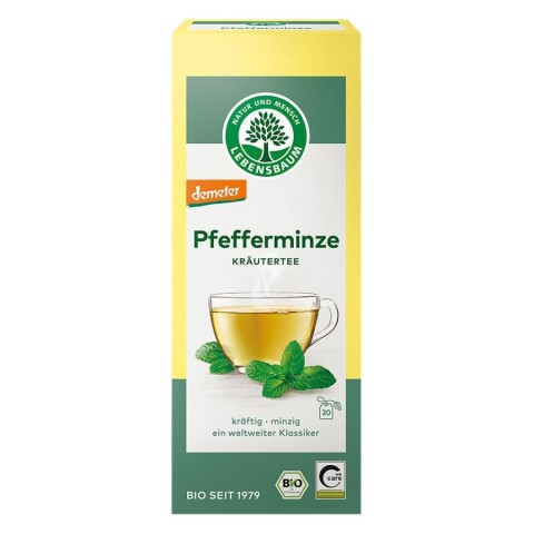 Lebensbaum, Ceai de menta bio demeter - 30 g, biomag.ro