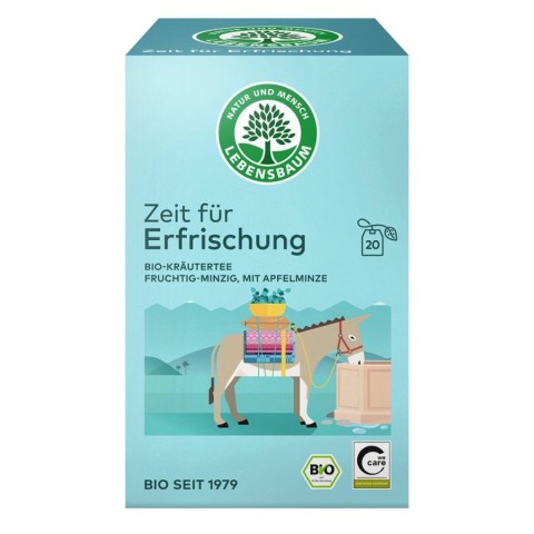 Ceai bio la plic, Ceai de menta menta si menta x20 plicuri - 30 g, biomag.ro