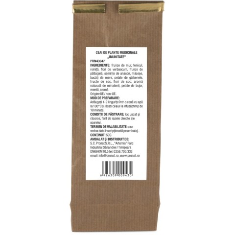 Ceaiuri naturale, Ceai de plante medicinale imunitate 50g, biomag.ro
