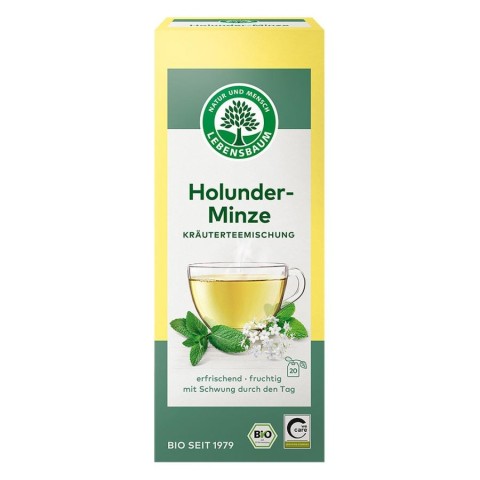 Pagina 2 Ceai bio la plic, Ceai de soc cu menta bio - 30 g, biomag.ro