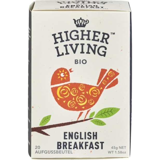 Ceai bio english breakfast - 45 g