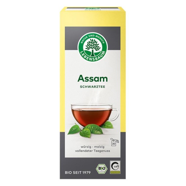 Ceai negru bio assam - 40 g