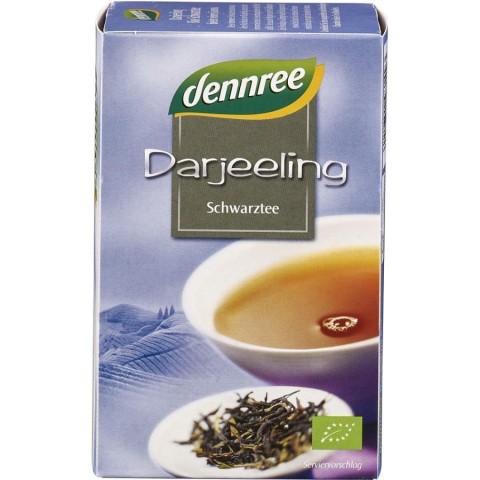 Dennree, Ceai negru darjeeling bio - 30 g, biomag.ro
