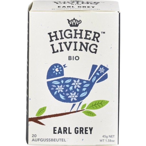 Ceai negru bio earl grey - 45 g