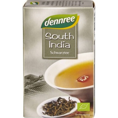 Dennree, Ceai negru india bio - 30 g, biomag.ro