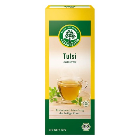 Ceai bio la plic, Ceai bio tulsi busuioc indian - 30 g, biomag.ro