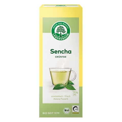 Ceai bio la plic, Ceai verde sencha - 30 g, biomag.ro
