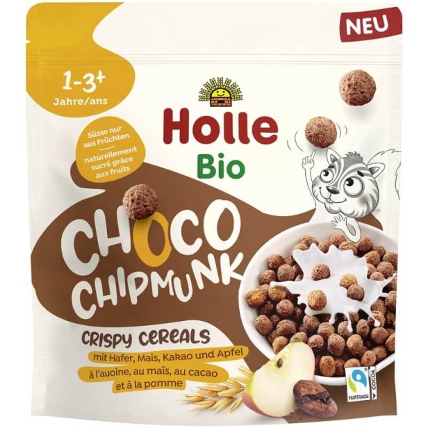 Cereale bio crocante cu cacao pentru copii 1 an - 125 g