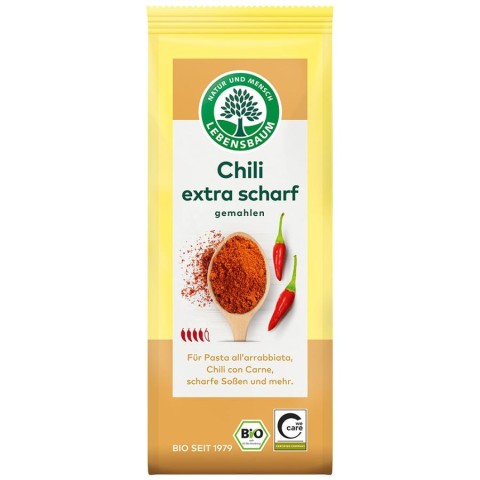 Lebensbaum, Chili bio macinat foarte iute - 50 g, biomag.ro