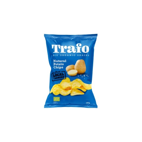 Trafo, Chipsuri bio natur, 125g, biomag.ro