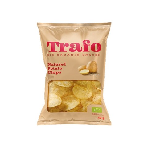 Trafo, Chipsuri bio natur, 40g, biomag.ro