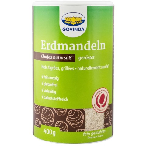 Pagina 21 Traieste sanatos, Chufas faina bio din (migdale de pamant) prajite si macinate, 400g govinda, biomag.ro