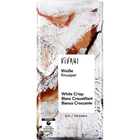 Vivani, Ciocolata bio  alba - 80 g, biomag.ro