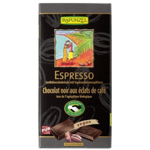 Pagina 5 Ciocolata bio, Ciocolata bio amaruie cu espresso si 51% cacao hih - 80 g, biomag.ro
