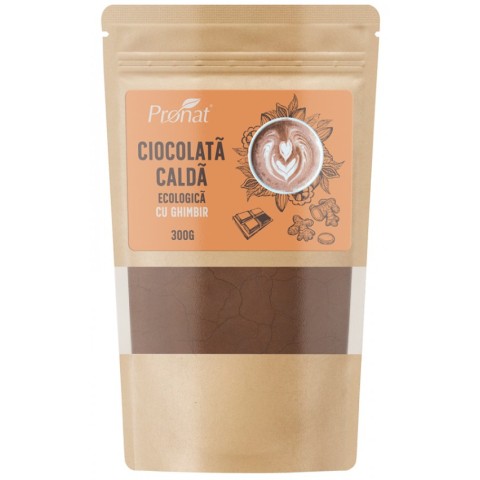 Cacao, Ciocolata calda bio cu ghimbir 300g, biomag.ro