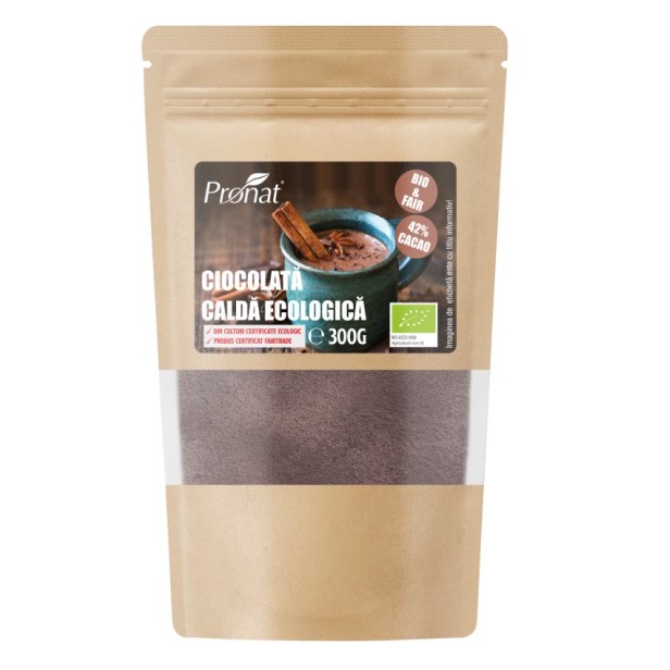 Ciocolata calda bio & fairtrade 300g