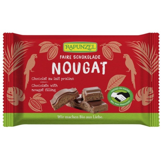 Ciocolata bio nougat cristallino hih  - 100 g