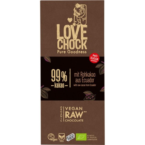 Ciocolata bio, Ciocolata raw vegana extreme dark 99% cacao - 70 g, biomag.ro