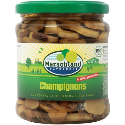 Marschland, Ciuperci champignons bio 330g / 170g, biomag.ro